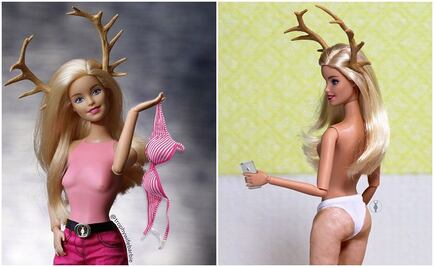 Muestran a Barbie sin sostén, sin depilar y con celulitis