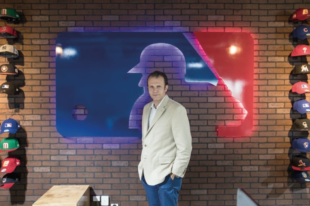 Rodrigo Fernández es director de la oficina de Grandes Ligas en nuestro país. (GERMÁN ESPINOSA. EL UNIVERSAL)