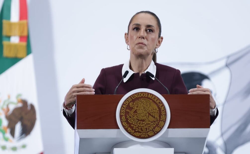 Ante la distribución de acordeones para la elección al Poder Judicial presuntamente por servidores públicos, Sheinbaum Pardo dijo que está en contra del uso de recursos públicos para la elección al Poder Judicial por lo que pidió denunciar ante las instancias correspondientes estas acciones. Foto: Fernanda Tojas / EL UNIVERSAL