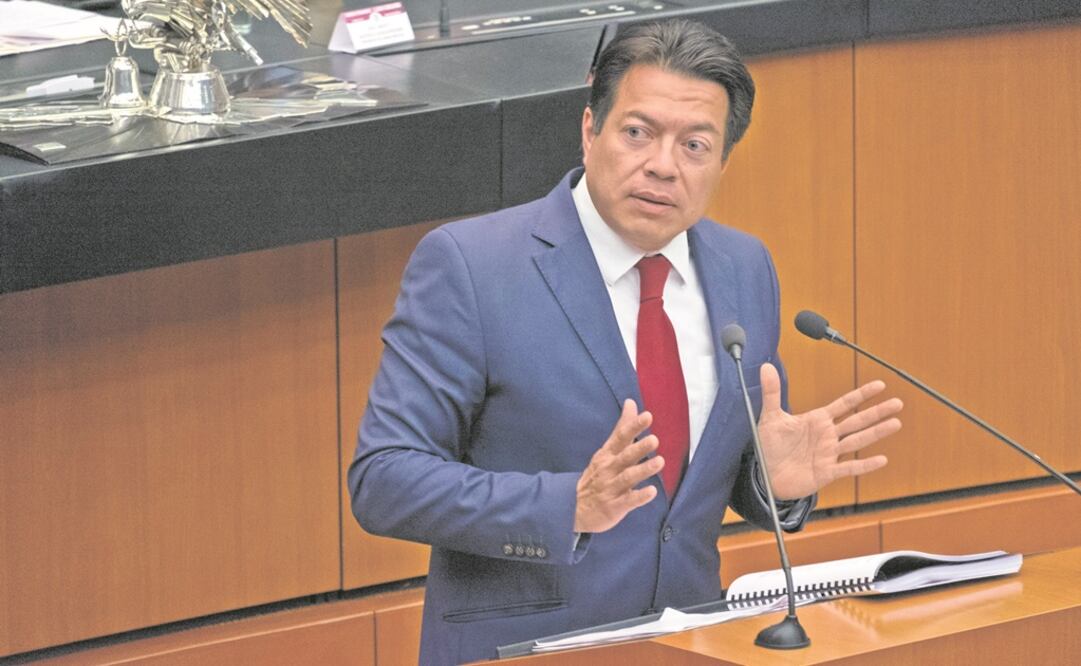 El coordinador de los diputados de Morena, Mario Delgado. Foto: Archivo/EL UNIVERSAL