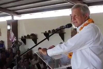 El 12 de diciembre me registraré: AMLO