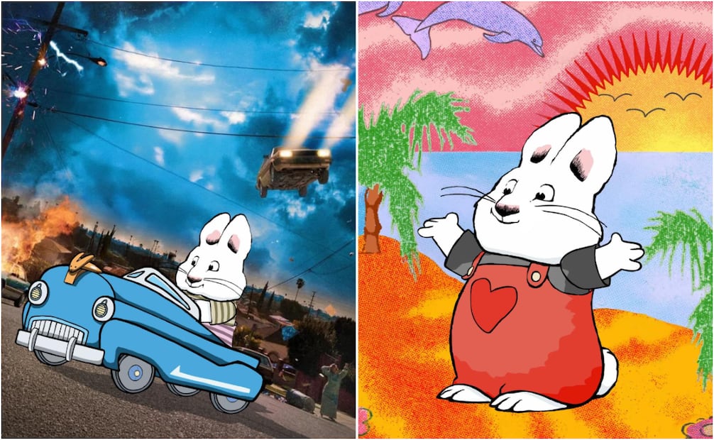 Serie animada Max y Ruby celebran a Bad Bunny en el Super Bowl LX; publican tiernas fotos. Foto: TikTok