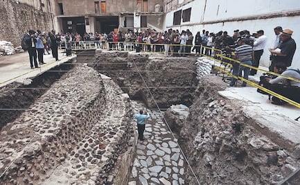La historia de los vestigios del Estadio Azteca o Mexica en el Centro Histórico 