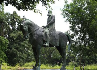 Monumentos al colonialismo en el Congo se mantienen ajenos a las protestas
