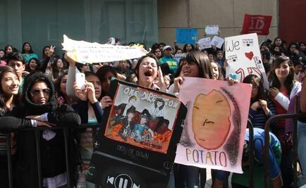 One Direction arrives in Mexico City