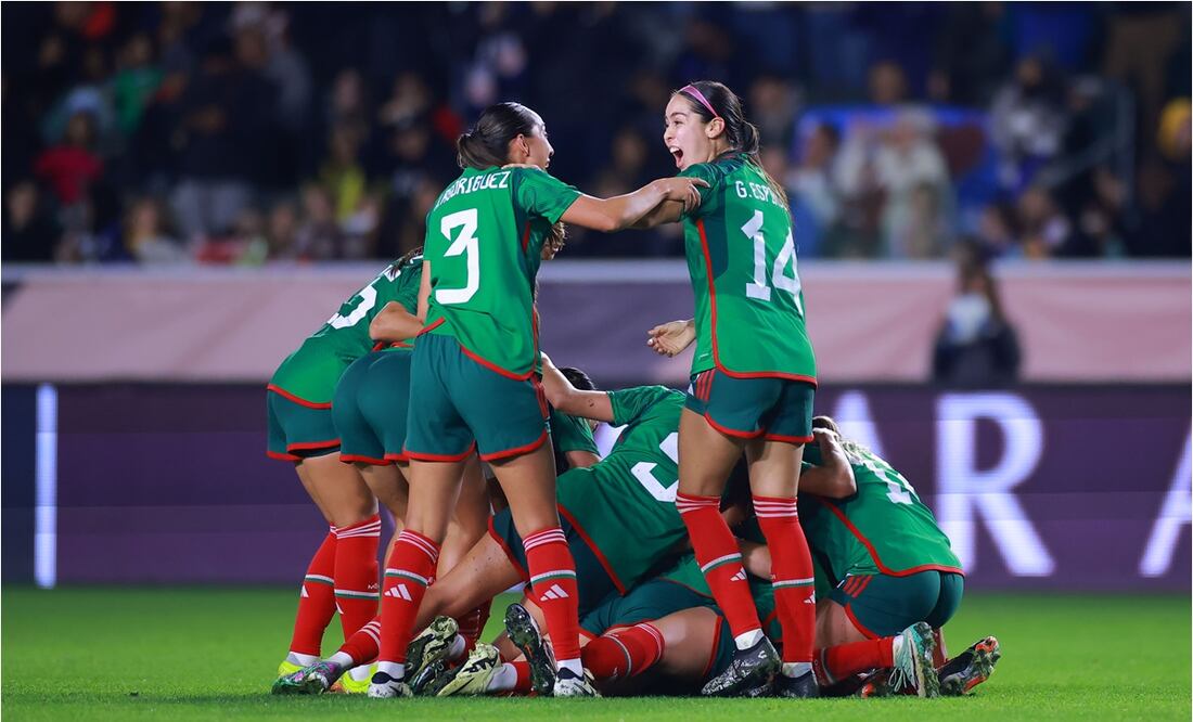 Selección Mexicana Femenil en el duelo contra Estados Unidos. FOTO: IMAGO7
