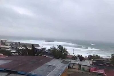 Por efectos de "Rosa" suspenden clases en Mulegé, Baja California Sur