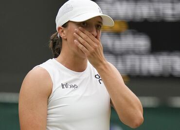 Iga Swiatek, número uno mundial, cae en la tercera ronda de Wimbledon