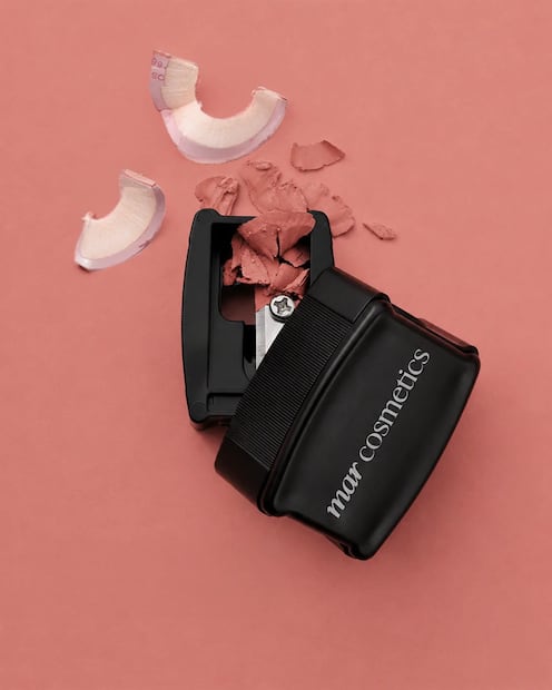 Todos los delineadores de labios y el set de Mar Cosmetics incluyen un sacapuntas. Foto: Mar Cosmetics