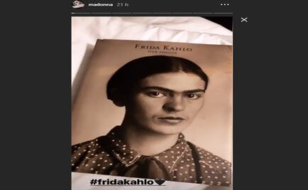 Madonna exhibe su admiración por Frida Kahlo 