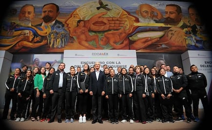 Del Mazo se reúne con 76 ganadores de los Juegos Centroamericanos en Edomex