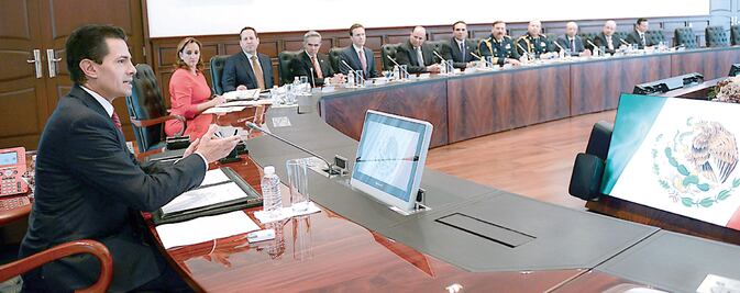 EPN supervisa las tareas de logística por visita papal