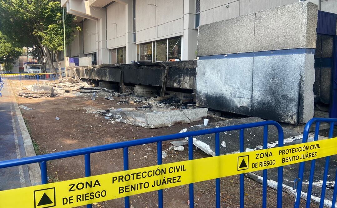Suspensión de actividades en deportivo de Benito Juárez tras incendio que cobró cuatro vidas; el lugar permanece cerrado y vigilado: Foto: Juan Carlos Williams
