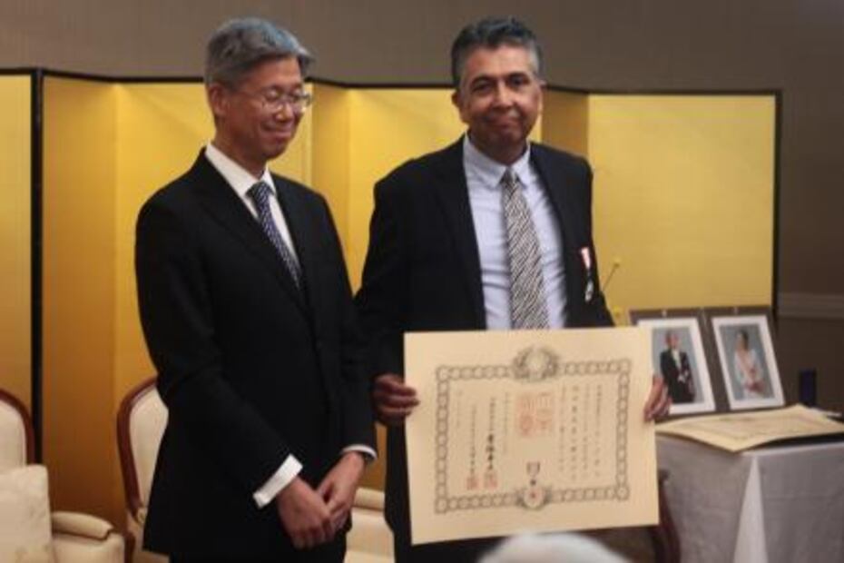Condecoraciones fortalecen lazos de amistad entre Japón y México