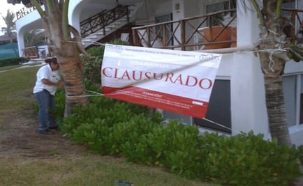 Profepa clausura desarrollos turísticos en hotel de Q.Roo