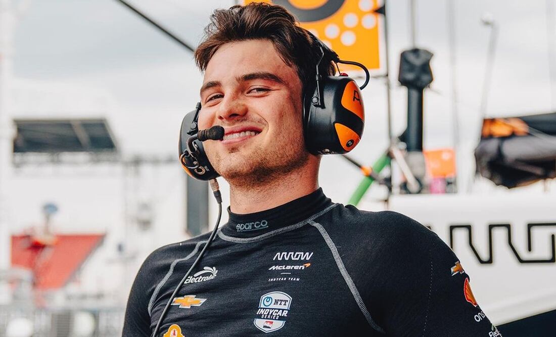 Patricio O'Ward en actividades con la IndyCar - Foto: @patriciooward en Instagram
