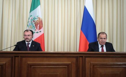 Lavrov and Videgaray deny Russia's interference in Mexican election