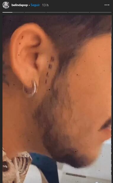 Christian Nodal y Belinda hacen votos de amor con tatuaje