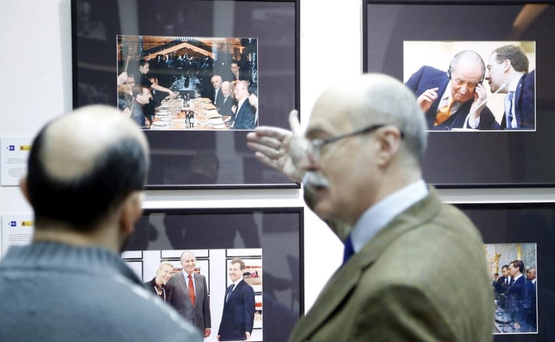El Instituto Cervantes de Moscú también inauguró una exposición fotográfica con motivo del 40 aniversario de las relaciones diplomáticas entre Rusia y España. Foto: EFE