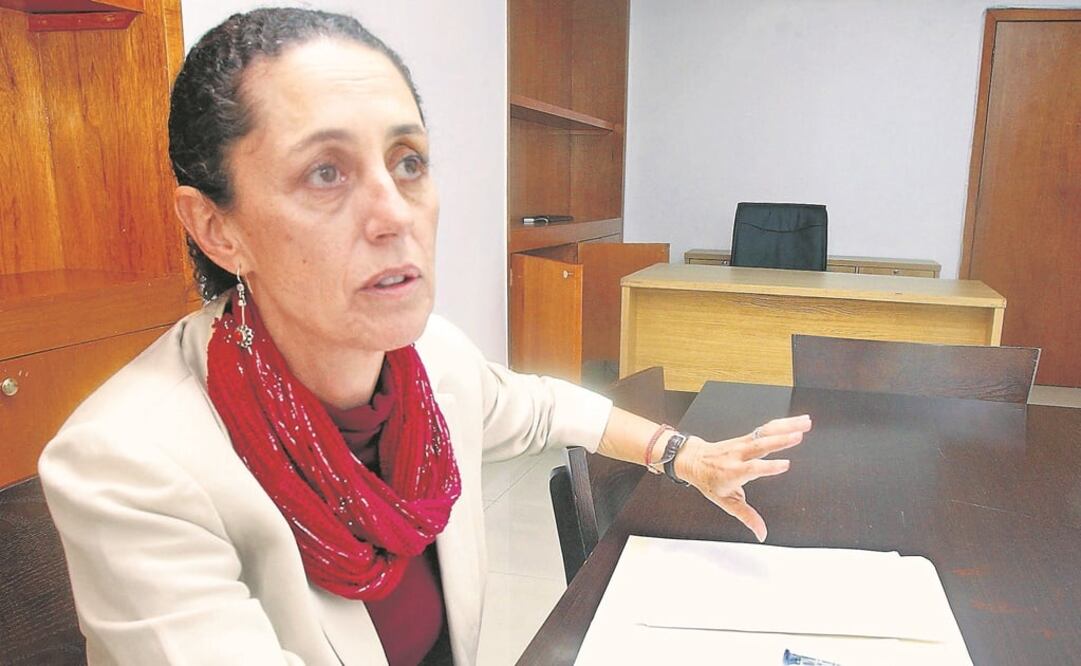 Claudia Sheinbaum, jefa delegacional en Tlalpan (Foto: Archivo/El Universal)