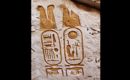 Revelan secretos del salón real del faraón Ramsés II en Egipto