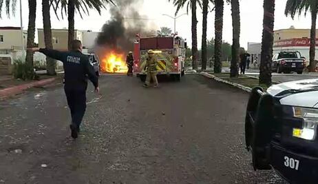 Muere hombre calcinado tras ataque armado en Sonora
