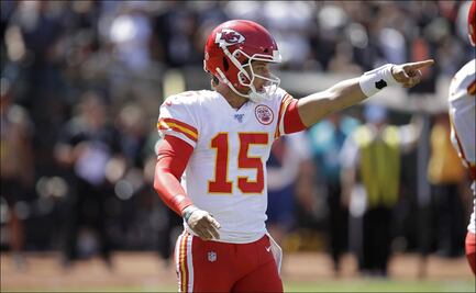 Mahomes, la principal ventaja de los Chiefs ante Chargers