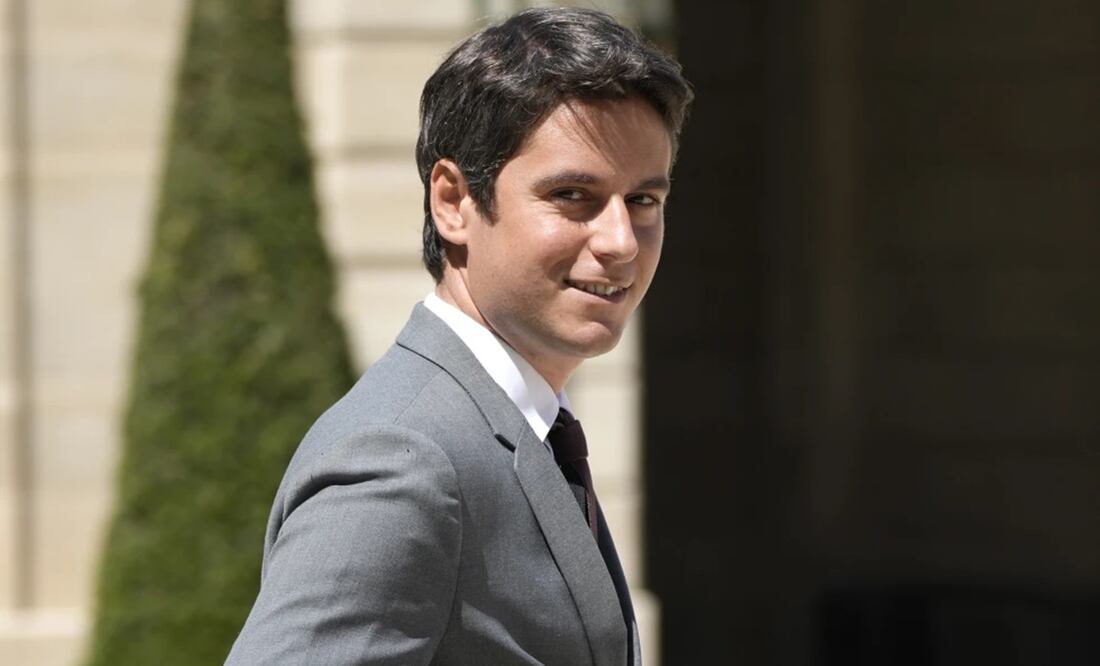 Gabriel Attal anunció este domingo su dimisión, tras los resultados de las elecciones legislativas. FOTO: AP