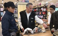 En la bodega, 96.8% de mercancía pirata decomisada