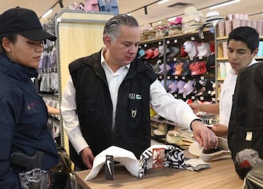 IMPI realiza operativos contra la piratería en tiendas chinas de Monterrey; acción obedece a denuncias de Nike y Jordan