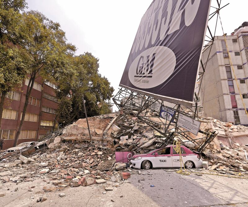 En la página Reconstruyendo Esperanza el gobierno indica avances en inmuebles dañados. ARCHIVO EL UNIVERSAL