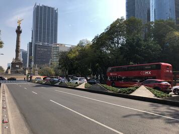 Hacen recorrido de supervisión por Metrobús en Reforma