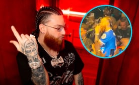 VIDEO: Agreden a Hades66, cantante puertorriqueño, con un vaso de cristal en pleno concierto 