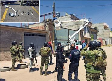 Retiran 25 cámaras irregulares en Ecatepec