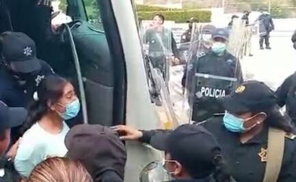 Normalistas denuncian tocamientos y abusos durante desalojo de carretera en Chiapas