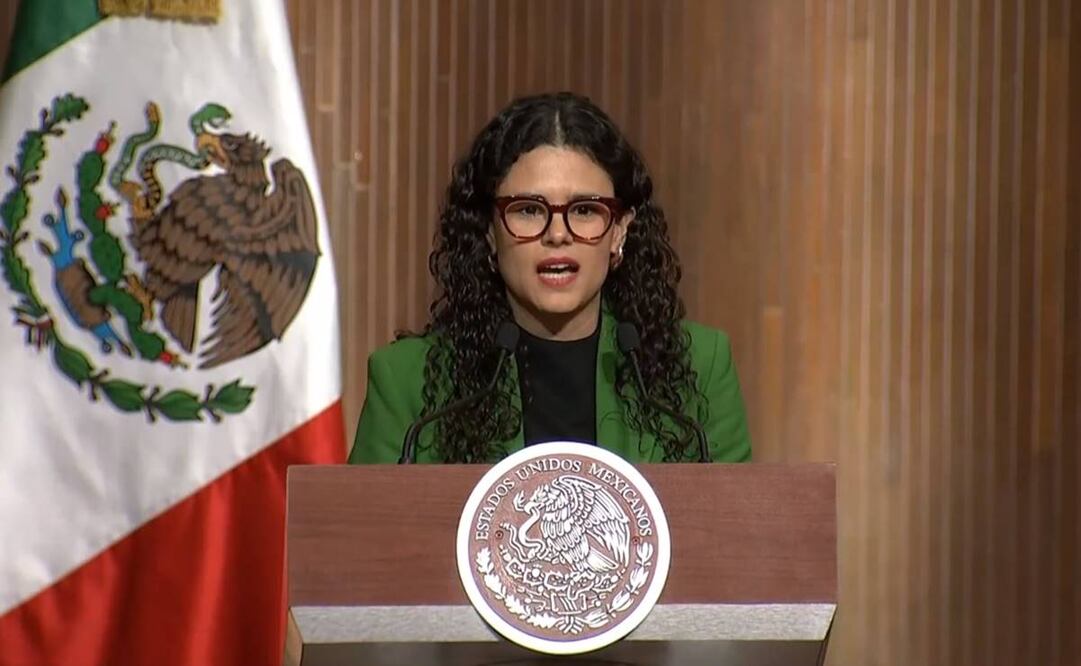 La titular de Gobernación señaló que a más de un siglo de ese histórico momento se han ampliado los derechos individuales y se han reconocido derechos colectivos. Foto: captura de pantalla