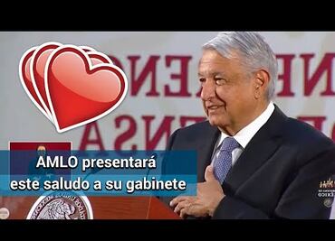 Por Covid-19, AMLO propone nuevo saludo de “corazón”