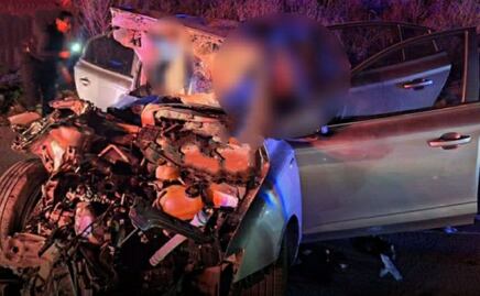 Mueren 4 jóvenes tras chocar contra una pipa en Yucatán