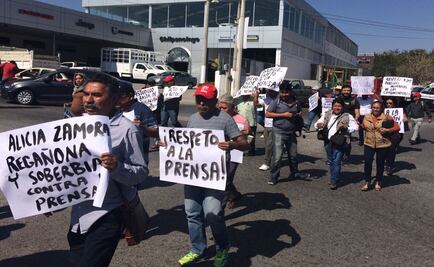 Protestan en Acapulco por agresiones contra periodistas