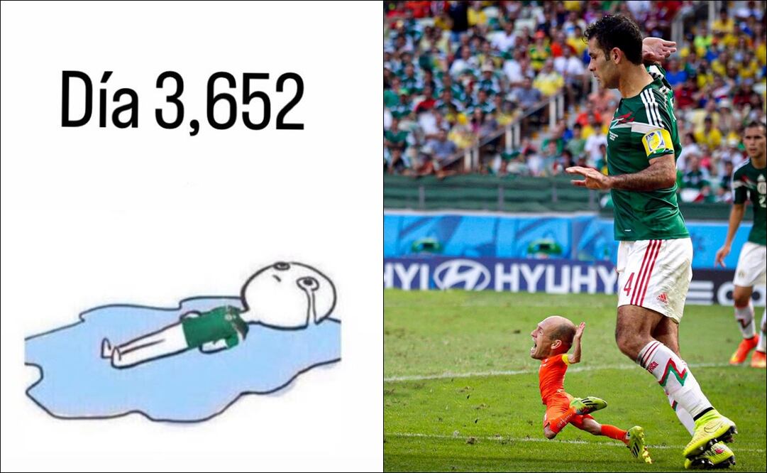 Se cumplió una década del 'No era penal' y las redes sociales festejaron con los mejores memes / FOTO: ESPECIAL