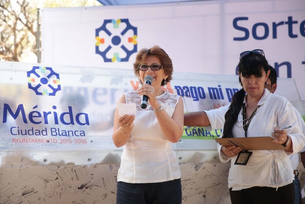 María Fritz Sierra, alcaldesa interina de Mérida, sustituyó precisamente a Vila Dosal en el cargo (Foto: Archivo)