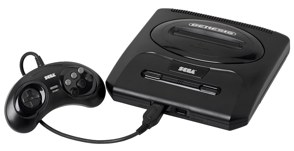 SEGA Genesis, lanzado en Japón en 1988. Foto: Evan Amos