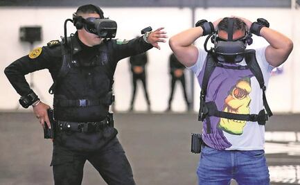 Capacitan a policías capitalinos con realidad virtual