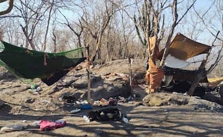 Localizan probable campamento y armas de "Los Mayos" en Elota, Sinaloa; aseguran droga en El Rosario