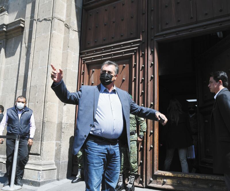 Jaime Rodríguez, gobernador de Nuevo Léon, pide invitar al INE al pacto por la democracia. Foto: HUGO GARCÍA. EL UNIVERSAL