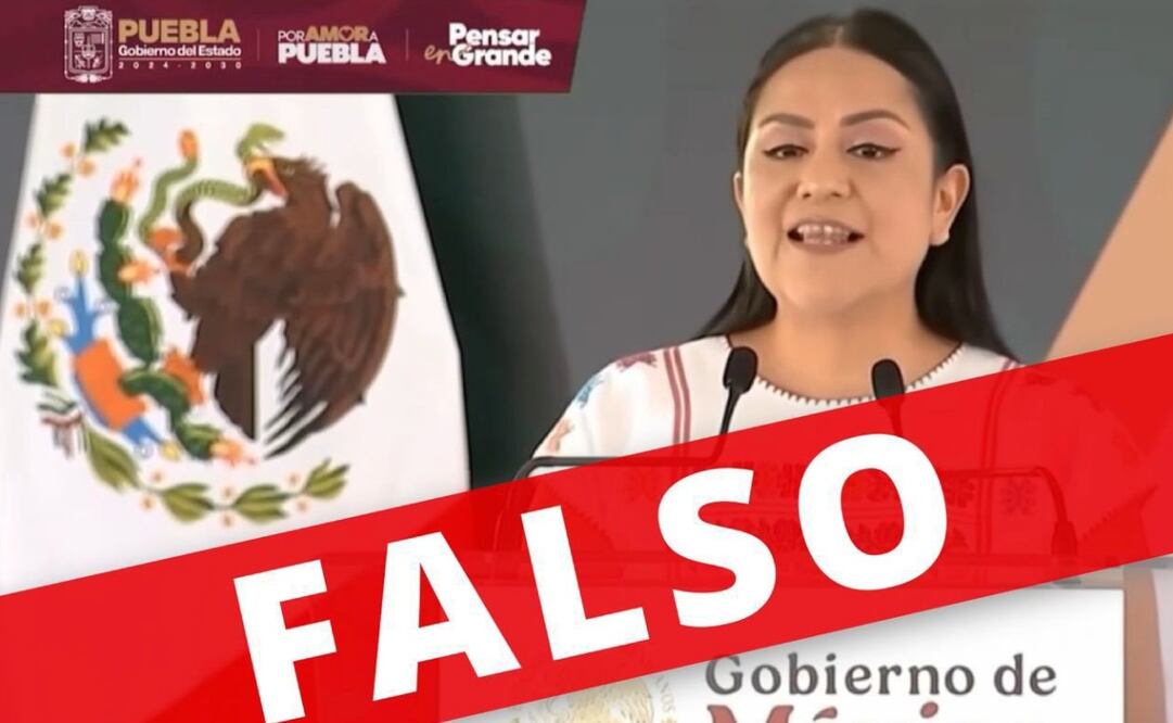 Ariadna Montiel, secretaria del Bienestar, alerta sobre video falso con su cara y voz. Foto: Tomada de la cuenta de X de @A_MontielR