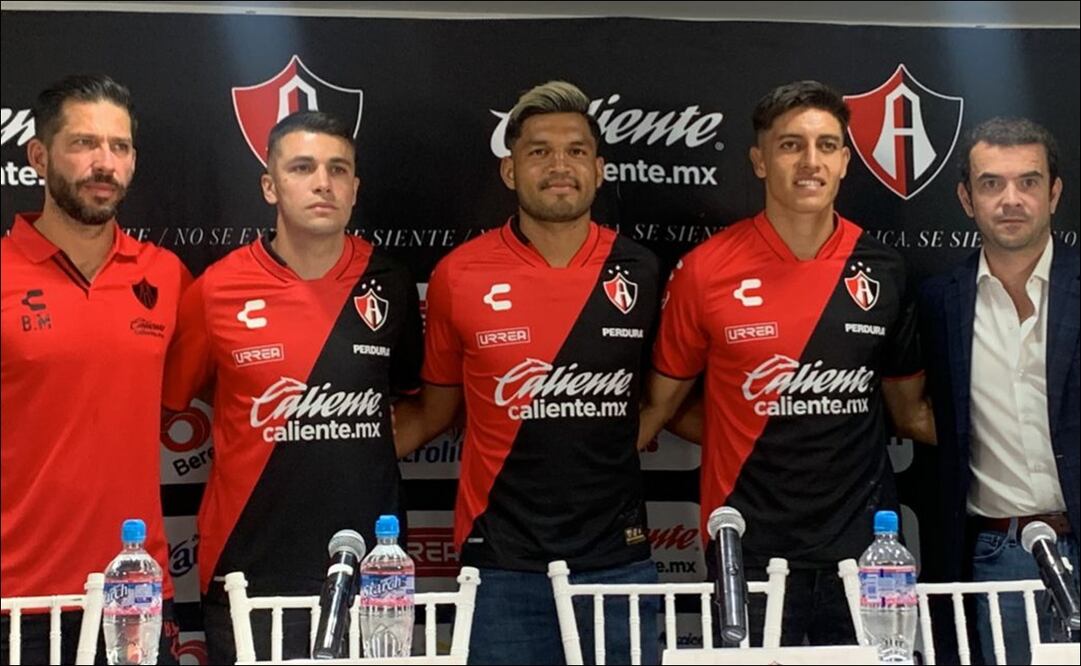 Los Zorros del Atlas presentaron oficialmente tres refuerzos para el siguiente certamen / FOTO: Hugo Ramírez