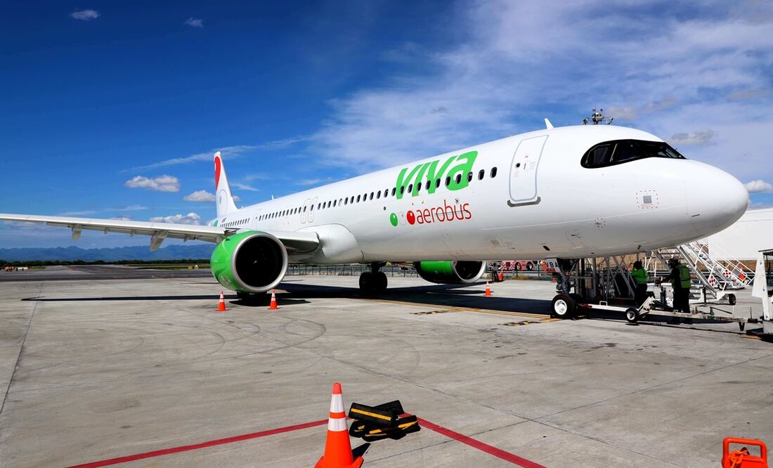 Viva Aerobus informó que la mayoría de los vuelos cancelados fueron hacia Estados Unidos. Foto: Viva Aerobus.