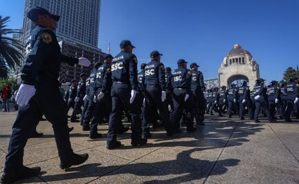 FOTOS: Desfile por el Día del Policía en la CDMX