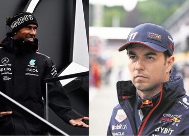 Lewis Hamilton asegura que "cazar a Checo Pérez" es su objetivo esta temporada